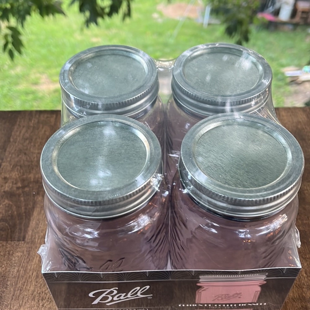Pink Pint Anniversary Ball Mason Jars - Picture 2 of 3